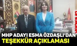 MHP Burdur Milletvekili Adayı Esma Özdaşlı'dan açıklama