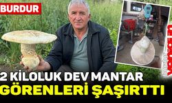 2 kiloluk dev mantar görenleri şaşırttı