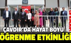 ÇAVDIR’DA HAYAT BOYU ÖĞRENME HAFTASI ETKİNLİĞİ