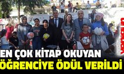 EN ÇOK KİTAP OKUYAN ÖĞRENCİLERE ÖDÜL