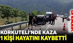 Korkuteli'nde trafik kazası: 1 ölü