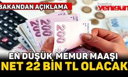 En düşük memur maaşı net 22 bin TL olacak