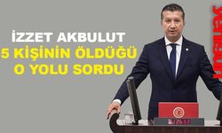 Milletvekili İzzet Akbulut, 5 Kişinin Öldüğü O Yolu Sordu!