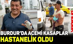 Burdur'da "acemi kasaplar" hastanelik oldu