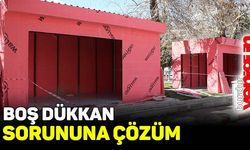 Tefenni'de boş dükkan sorununa çözüm