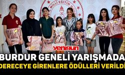 Yarışmada Dereceye Girenlere Ödülleri Verildi