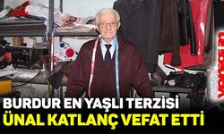 Burdur'un en yaşlı terzisi vefat etti