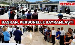 Başkan Ercengiz, Belediye Personeli Bayramlaştı