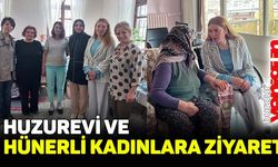 Müdür Kakırman'dan Huzurevi ve Hünerli Kadınlara ziyaret