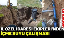 Özel İdare ekipleri, köylerde çalışmalarını sürdürüyor