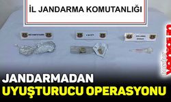 Jandarma'dan uyuşturucu operasyonu