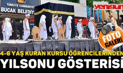 4-6 Yaş Kuran Kursu Öğrencilerinden Yılsonu Gösterisi