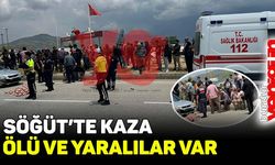 Söğüt'te kaza: ölü ve yaralılar var