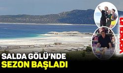 Salda Gölü'nde sezon başladı