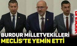 Burdur milletvekilleri yemin etti