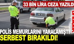 Burdur'da polis memurlarını yaralayan sürücü serbest bırakıldı