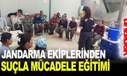 Burdur’da jandarma ekipleri vatandaşlara suçla mücadele eğitimi verdi