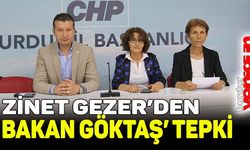 CHP Burdur Kadın Kolları Başkanı Zinet Gezer'den Bakan Göktaş'a tepki!