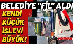 Belediye "Fil" Aldı... Kendi Küçük İşlevi Büyük!