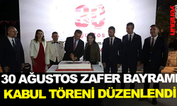 30 AĞUSTOS ZAFER BAYRAMI KABUL TÖRENİ DÜZENLENDİ