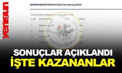 SONUÇLAR AÇIKLANDI İŞTE KAZANANLAR...