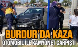 Burdur'da kaza! Yaralılar var