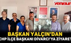 BAŞKAN YALÇIN’DAN CHP İLÇE BAŞKANI DİVARCI’YA ZİYARET