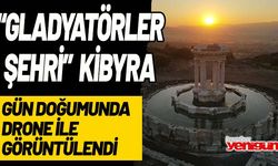"Gladyatörler şehri" Kibyra, gün doğumunda drone ile görüntülendi