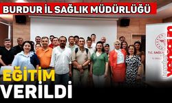 EĞİTİM VERİLDİ