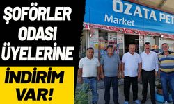 ŞOFÖRLER ODASI ÜYELERİNE İNDİRİM VAR!