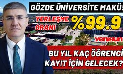 MAKÜ’de doluluk oranı yüzde 99,9 oldu