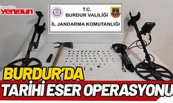 BURDUR'DA TARİHİ ESER OPERASYONU, ÇOK SAYIDA ESER ELE GEÇİRİLDİ