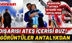 Antalya'da "Kar Dünyası ve Buz Müzesi" Yoğun İlgi Görüyor
