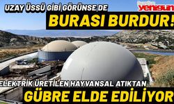 Burdur'da elektrik üretilen hayvansal atıktan gübre elde ediliyor