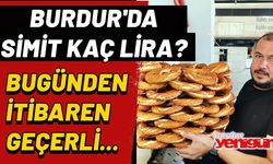 Burdur'da Simit Kaç Lira?