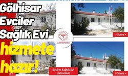 Gölhisar Evciler Sağlık Evi hizmete hazır!