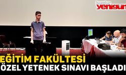 EĞİTİM FAKÜLTESİ MÜZİK EĞİTİMİ ÖZEL YETENEK SINAVI BAŞLADI