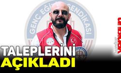 Genç Eğitim Sendikası Genel Başkanı Aras Ali Altıntaş 7. Dönem Toplu Sözleşme taleplerini açıkladı
