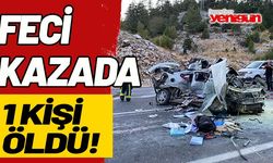 Trafik kazasında 1 kişi öldü