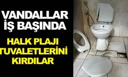 Burdur'da vandallar iş başında!