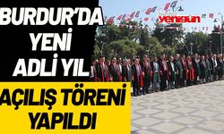 Burdur'da yeni Adli Yıl açılış töreni