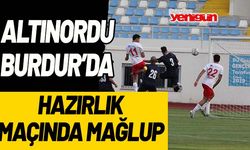 Altınordu, Burdur'daki maçta mağlup