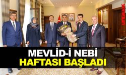 MEVLİD-İ NEBİ HAFTASI İLE CAMİLER VE DİN GÖREVLİLERİ HAFTASI BAŞLADI