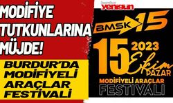 BURDUR'DA MODİFİYELİ ARAÇLAR FESTİVALİ