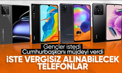 Vergisiz alınabilecek akıllı telefon ve bilgisayarlar