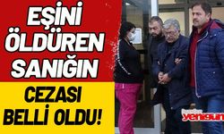 Eşini öldüren sanığa haksız tahrik indirimiyle 16 yıl 8 ay hapis cezası