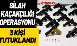 Silah kaçakçılığı operasyonunda 3 tutuklama