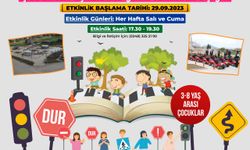 BUCAK BELEDİYESİ TRAFİK EĞİTİM PARKINDA ÇOCUKLAR İÇİN ETKİNLİKLER BAŞLIYOR