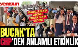 Bucak'ta CHP'den Anlamlı Etkinlik!