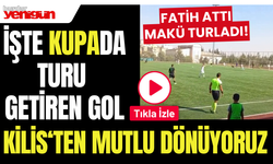 İşte Burdur Maküspor'a turu getiren gol